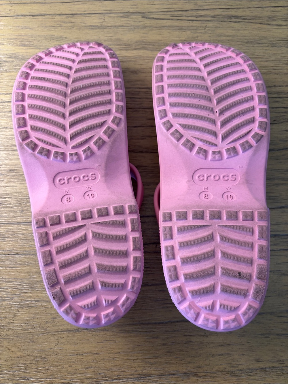 CROCS Women’s Light Pink Mary Jane-Style Clogs - Picture 5 of 6